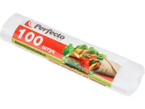 купить Мешки фасовочные для пищевых продуктов, 100 шт., "для завтраков", PERFECTO LINEA