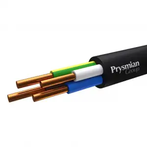 купить Кабель ВВГнг(А)-LS 4х6 ОК (N) 0.66кВ (бухта) (м) РЭК-PRYSMIAN 1504070101