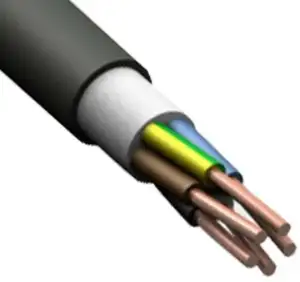 купить Кабель ППГнг(А)-HF 5х2.5 ОК (N PE) 0.66кВ (м) Цветлит 00-00140601