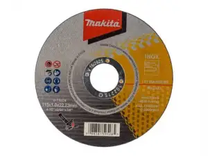 купить Абразивный отрезной диск для стали/нержавеющей стали плоский WA46R, 115х1х22,23 MAKITA (115х1х22,23, абразивный отрезной диск для стали/нержавеющей ст