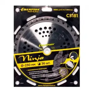 купить Нож c зубцами из твердого сплава Ninja 40/255/25,4 (SRM-330ES/SRM-350ES,4605)