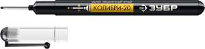 купить ЗУБР Колибри-20, 0.7 мм, черный, перманентный маркер для отверстий, Профессионал (06328-2)
