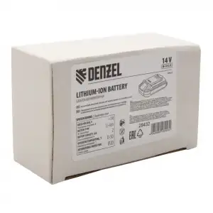 купить Батарея аккумуляторная IB-14-2.0, Li-Ion, 14 В, 2.0 А/ч Denzel