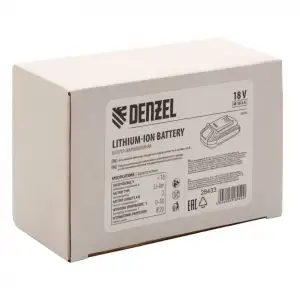 купить Батарея аккумуляторная IB-18-2.0, Li-Ion, 18 В, 2.0 А/ч Denzel