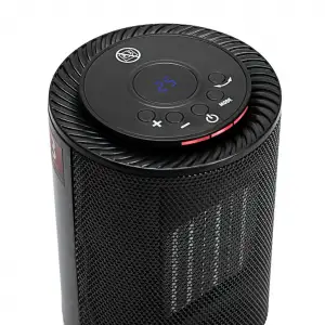 купить Тепловентилятор электрический керамический DTFC-1200, 3 режима, вентилятор, нагрев 600/1200 Вт Denzel