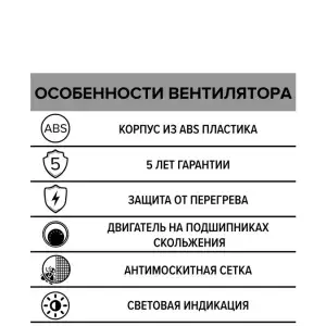 купить Вентилятор накладной STANDARD сетка D125 ERA, STANDART 5S - VSTANDARD 5S