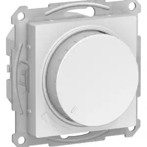 купить Светорегулятор AtlasDesign (диммер) повор-нажим. LED RC 400Вт мех. лотос SE ATN001323