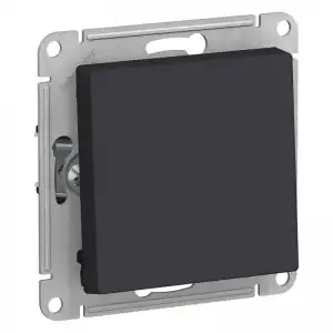 купить Выключатель 1-кл. СП AtlasDesign 10А IP20 (сх. 1) 10AX с самовозвратом механизм карбон SE ATN001015