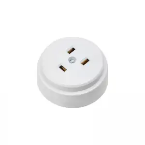 купить Розетка РШ для электрической плиты 32А 250В 2Р+РЕ (ОУ) бел. Rexant 11-8984