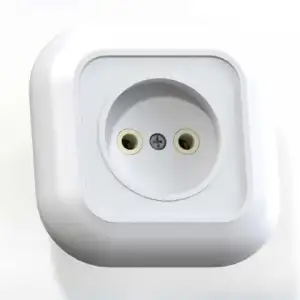 купить Розетка 1-м СП Валентина РС10-153 10А IP20 бел. Кунцево 7651