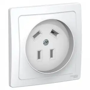 купить Розетка 1-м СП Blanca 32А IP20 400В 3п+N бел. SE BLNSR003241