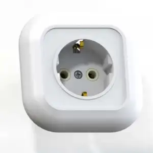 купить Розетка 1-м СП Валентина РС16-635 16А IP20 с заземл. бел. Кунцево 7653