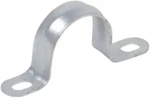 купить Скоба крепежная двухлапковая d25-26мм метал. IEK CMAT11-25-100