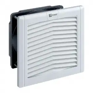купить Вентилятор с фильтром 52 куб.м/ч 124x124мм IP54 PROxima EKF FAN52F