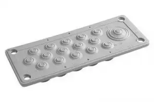 купить Ввод кабельный пластик V0 UL94. (16 отв.) IP54 DKC R5HTC16