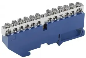 купить Шина нулевая на DIN-изол. Ni ШНИ-6х9-12-Д-С IEK YNN10-12-D-K07-N
