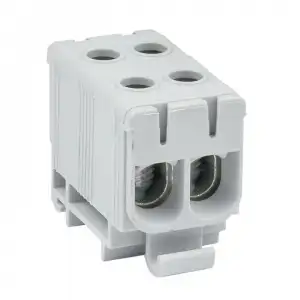 купить Клемма силовая вводная двойная КСВ 16-50кв.мм сер. EKF plc-kvs2-16-50-grey