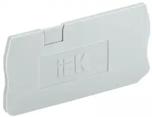 купить Заглушка для КПИ 3в-1.5/2.5 3 вывода сер. IEK YZN11D-3-ZGL-002-K03