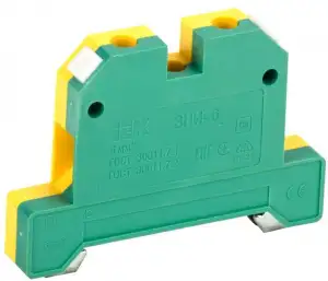 купить Зажим наборный ЗНИ-6PEN 6кв.мм (JXB-земля) IEK YZN20-006-K52