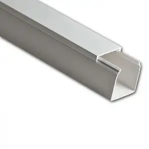 купить Кабель-канал 40х40 L2000 пластик бел. Ruvinil РКК-40х40