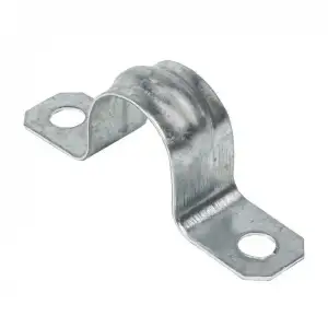 купить Скоба крепежная двухлапковая d19-20мм метал. EKF sm-2-19-20