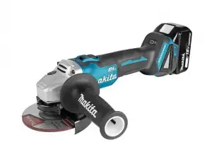 купить Аккум. углошлифмашина MAKITA LXT DGA 504 RF в чем. (18.0 В, 1 акк., 3.0 А/ч, Li-Ion, диск 125х22.0 мм, вибро)
