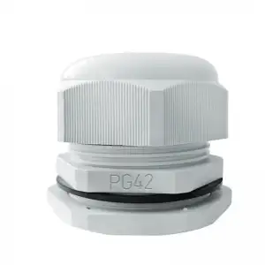 купить Ввод кабельный (сальник) PG-42 IP68 сер. TOKOV ELECTRIC TKE-PG-42-G