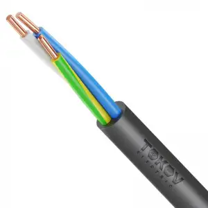 купить Кабель TOKOV ELECTRIC ВВГнг(А)-LS 3х6 ОК (N PE) 0.66кВ (м) УТ000028400
