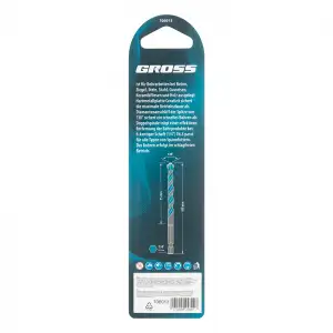 купить Сверло универсальное, Multipurpose PRO, 6-гр. хвостовик, 8мм Gross