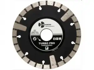 купить Алмазный круг 230х22,23 мм по ж/бетону Turbo PRO TRIO-DIAMOND (глубокорез)