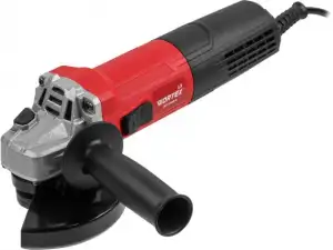 купить Одноручная углошлифмашина WORTEX LX AG 1209-4 в кор. 950 Вт, 125 мм, 3 000-11 000 об/мин. (рег.об., шариковый подшипник, блокировка шпинделя)