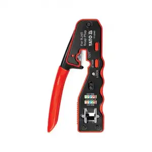 купить Пресс-клещи для обжима наконечников RJ45, RJ45 (сквозные) "Yato"