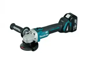 купить Аккум. углошлифмашина MAKITA DGA 508 RME в чем. (18.0 В, 2 акк., 4.0 А/ч, Li-Ion, диск 125х22.0 мм, вибро)
