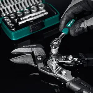 купить KRAFTOOL X-Drive 35, универсальный набор инструмента 1/4″ 35 предм. (27974)