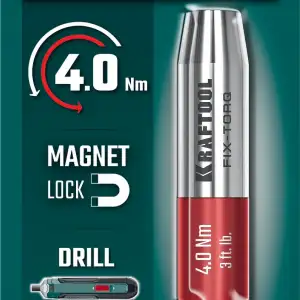 купить KRAFTOOL FIX-TORQ 4.0 Нм динамометрический адаптер для бит (64035-4.0)