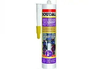 купить Силикон высокотемпературный 'Soudal' Gasket seal ЖИДКОЕ УПЛОТНЕНИЕ красный 280 мл