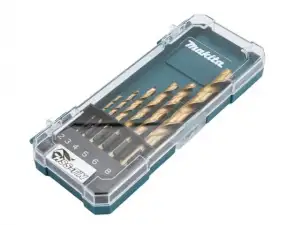 купить Набор сверл по металлу HSS-TiN Economy 6 шт, 2-8 мм MAKITA