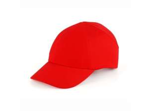 купить Каскетка защитная RZ FavoriT CAP (укороч. козырек) красная (козырек 55мм) (СОМЗ)