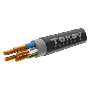купить Кабель TOKOV ELECTRIC ППГнг(А)-HF 5х4 ОК (N PE) 0.66кВ (м) ТХМ00409125