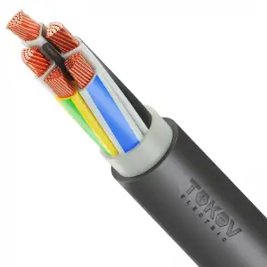 купить Кабель TOKOV ELECTRIC ВВГнг(А)-LS 5х50 МС (N PE) 1кВ (м) УТ000029827