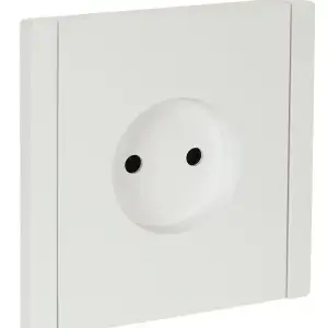 купить Розетка СП FORTE&PIANO FP218 10А без заземл. без защ. шторок винт. крепл. бел. IEK FP-R10-10-K01
