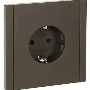 купить Розетка СП FORTE&PIANO FP314 16А с заземл. без защ. шторок безвинт. крепл. сер. IEK FP-R11-16-1-K03