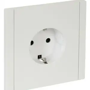 купить Розетка СП FORTE&PIANO FP216 16А с заземл. без защ. шторок винт. крепл. бел. IEK FP-R11-16-K01