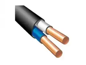 купить Кабель ВВГ-Пнг(A) 2х4 (бухта 100м) Ч Поиск-1 (черный, ГОСТ 16442-80) (ПОИСК-1)