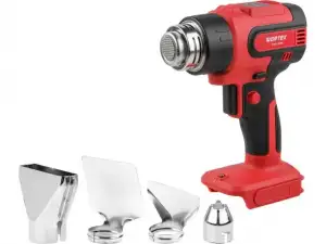 купить Аккум. термовоздуходувка WORTEX CHG 5518 в кор. ALL1 XLT SOLO 18 В, 1 скор., 300-550 °C