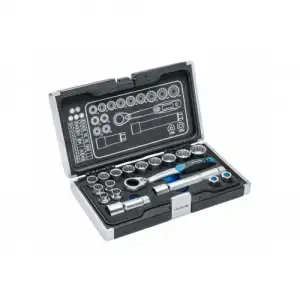 купить Набор инструмента  1/4", 3/8" (18пр.) SPLINE CrMo "Hoegert"