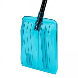 купить Лопата для уборки снега, поликарбонат, 260х310х870 мм, стальной черенок, LUXE Palisad