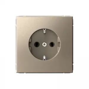 купить Розетка ArtGallery 16А с заземл. быстрозажим. клем. механизм шампань SE GAL000543S