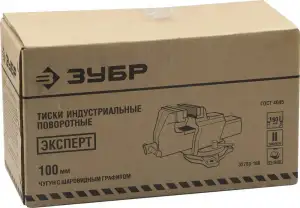 купить ЗУБР 100 мм, слесарные тиски (32703-100)