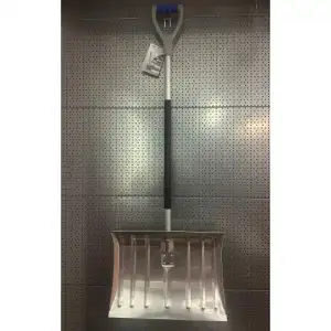 купить Лопата для снега алюминиевая 46,5x34x130см "H-D"